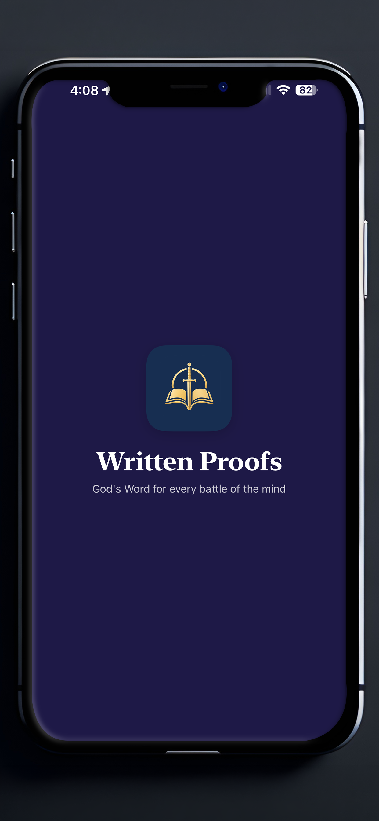 Written Proofs on iPhone, screenshot 1 of 7